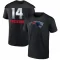 Black Men's Alex Erickson New England Patriots Midnight Mascot T-Shirt -