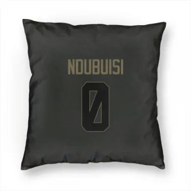 Black New England Patriots Haggai Ndubuisi   Service Pillow Cover (18 X 18)