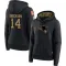 Black Women's Alex Erickson New England Patriots 2020 Salute to Service Sideline Performance Pullover Hoodie