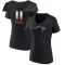 Black Women's John Parker Romo New England Patriots Midnight Mascot T-Shirt -