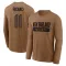 Brown Youth John Parker Romo New England Patriots 2023 Salute To Service Long Sleeve T-Shirt