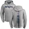 Men's Haggai Ndubuisi New England Patriots Pro Line Ash Backer Pullover Hoodie