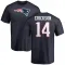 Navy Men's Alex Erickson New England Patriots Logo T-Shirt -