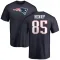 Navy Men's Hunter Henry New England Patriots Logo T-Shirt -