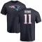 Navy Men's John Parker Romo New England Patriots Logo T-Shirt -