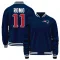 Navy Youth John Parker Romo New England Patriots Full-Snap Jacket