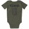 Olive New England Patriots Haggai Ndubuisi   Newborn & Infant Bodysuit