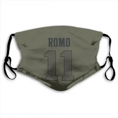 Olive New England Patriots John Parker Romo   Face Mask