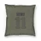 Olive New England Patriots John Parker Romo   Pillow Cover (18 X 18)