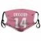 Pink New England Patriots Alex Erickson   Face Mask