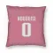 Pink New England Patriots Haggai Ndubuisi   Pillow Cover (18 X 18)