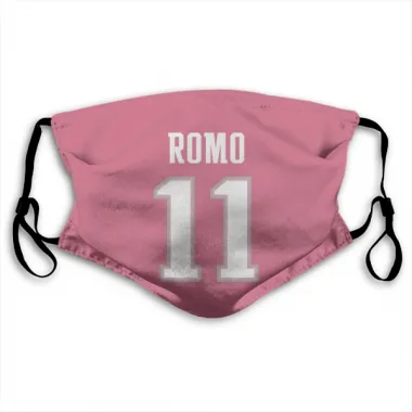 Pink New England Patriots John Parker Romo   Face Mask