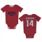 Red New England Patriots Alex Erickson   Newborn & Infant Bodysuit