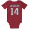 Red New England Patriots Alex Erickson   Newborn & Infant Bodysuit