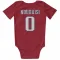 Red New England Patriots Haggai Ndubuisi   Newborn & Infant Bodysuit