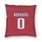 Red New England Patriots Haggai Ndubuisi   Pillow Cover (18 X 18)