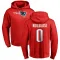 Red Youth Haggai Ndubuisi New England Patriots Pro Line Logo Pullover Hoodie