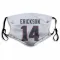 White New England Patriots Alex Erickson   Face Mask