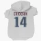 White New England Patriots Alex Erickson   Fade Dog & Cat Pet Hoodie