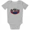 White New England Patriots Haggai Ndubuisi   Fade Newborn & Infant Bodysuit