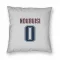 White New England Patriots Haggai Ndubuisi   Fade Pillow Cover (18 X 18)