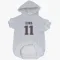 White New England Patriots John Parker Romo   Dog & Cat Pet Hoodie