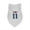 White New England Patriots John Parker Romo   Fade Dog & Cat Pet Bandana