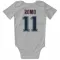 White New England Patriots John Parker Romo   Fade Newborn & Infant Bodysuit