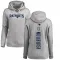 Women's Haggai Ndubuisi New England Patriots Pro Line Ash Backer Pullover Hoodie