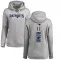 Women's John Parker Romo New England Patriots Pro Line Ash Backer Pullover Hoodie